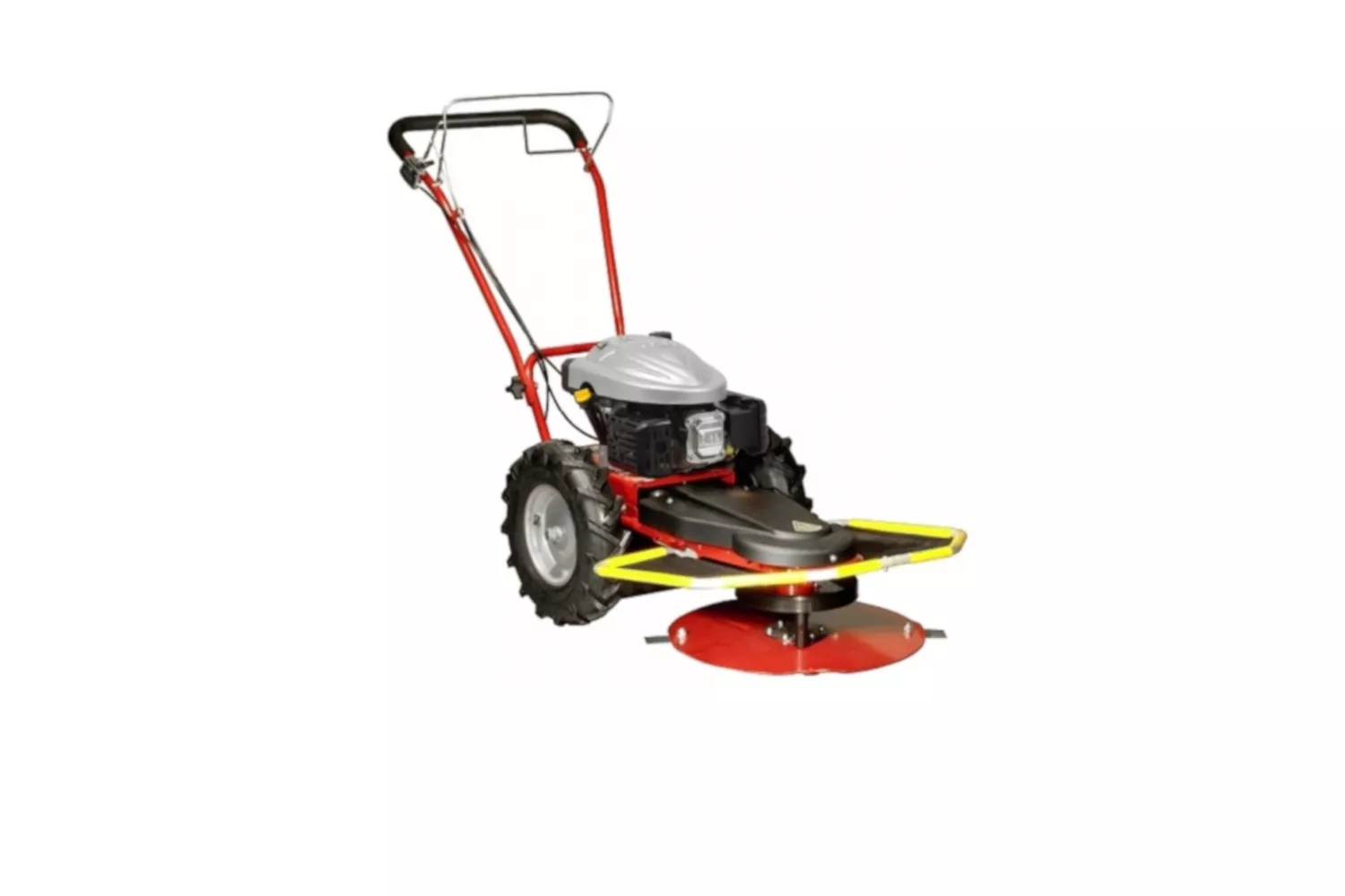 Motounelte si accesorii-Motocoasa cu disc rotativ 4.9 CP Hecht-MAVI