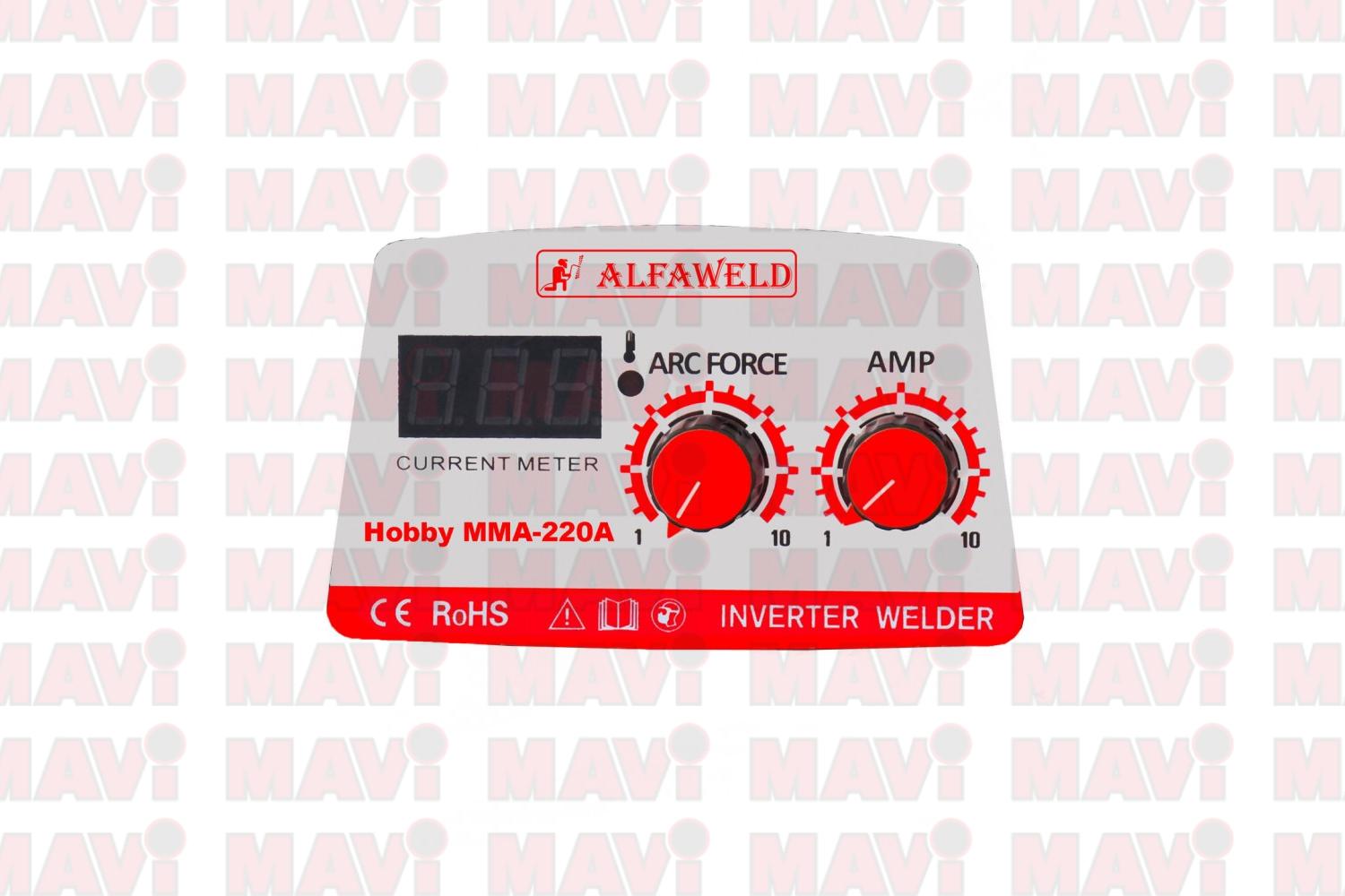 Aparat Sudura mma Tip Invertor Hobby 220A/230V Alfaweld