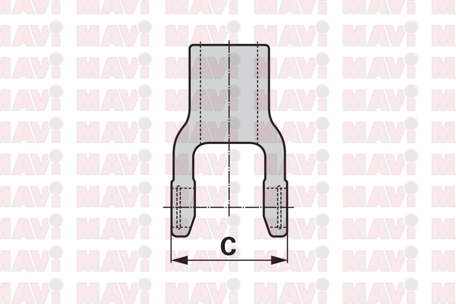 Arbore Cardanic G5N 710 Ce E.007 I.007 B&P # 7G5N071Ce007007