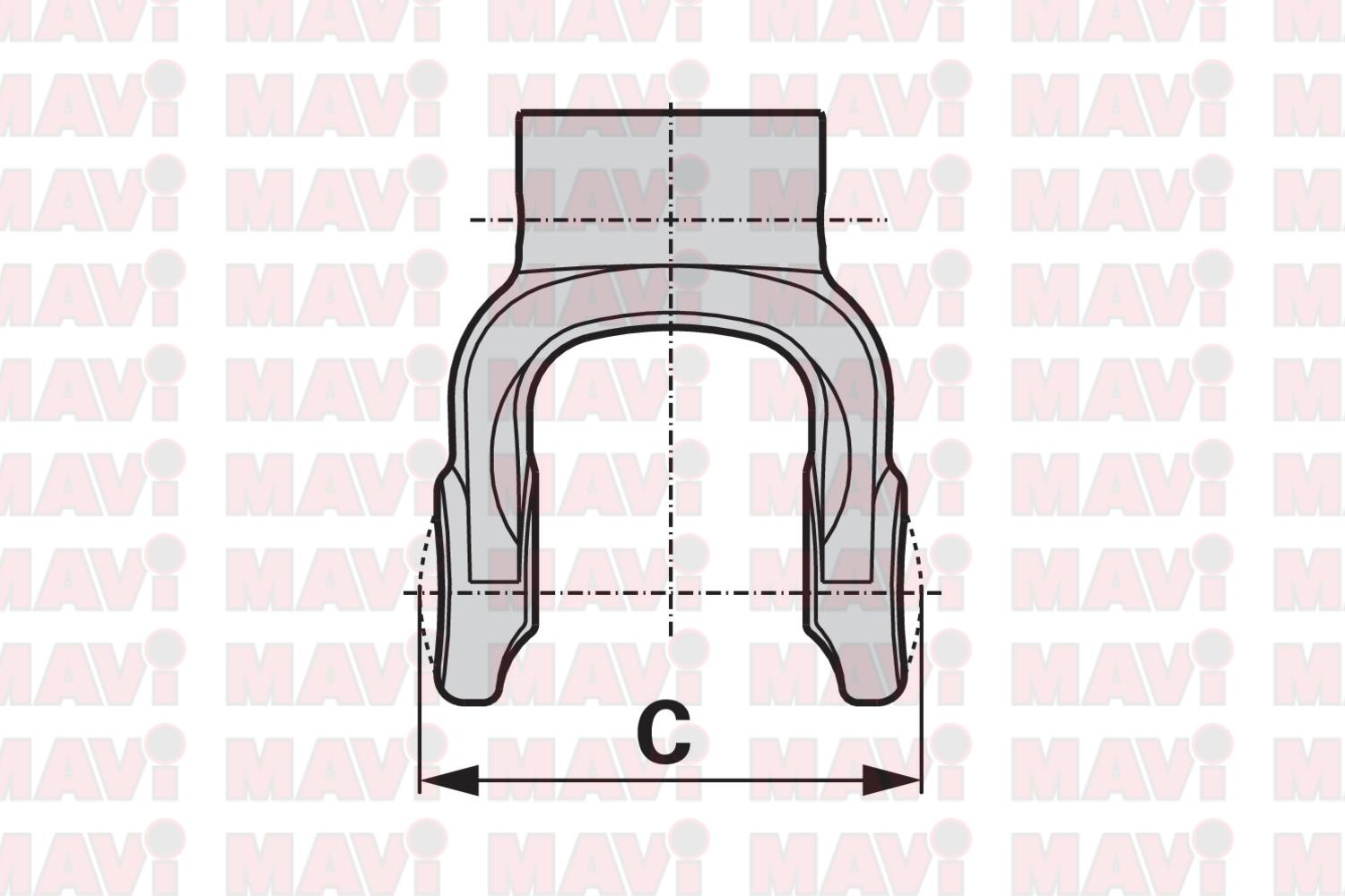 Kit Cruce Cardan S2-G2 23.8X61.3 Cap Ze B&P # 4120C0012R30