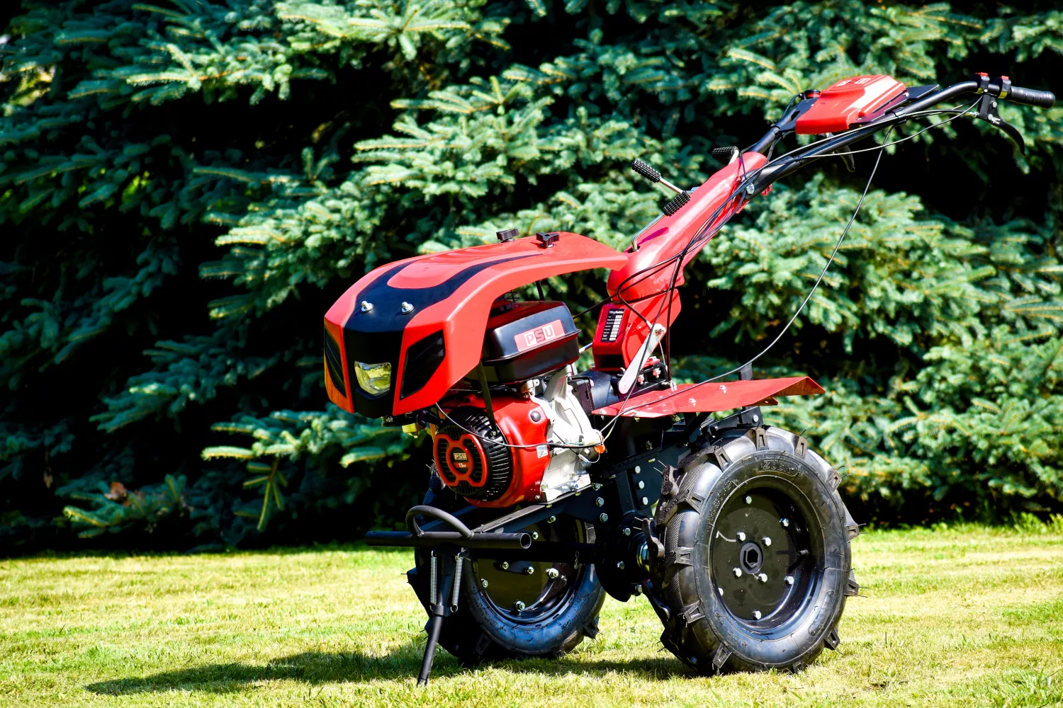 Motocultor PSU GT1350, 15 CP, 389 CC, 3 viteze, lățime 135 cm, motor pe benzină