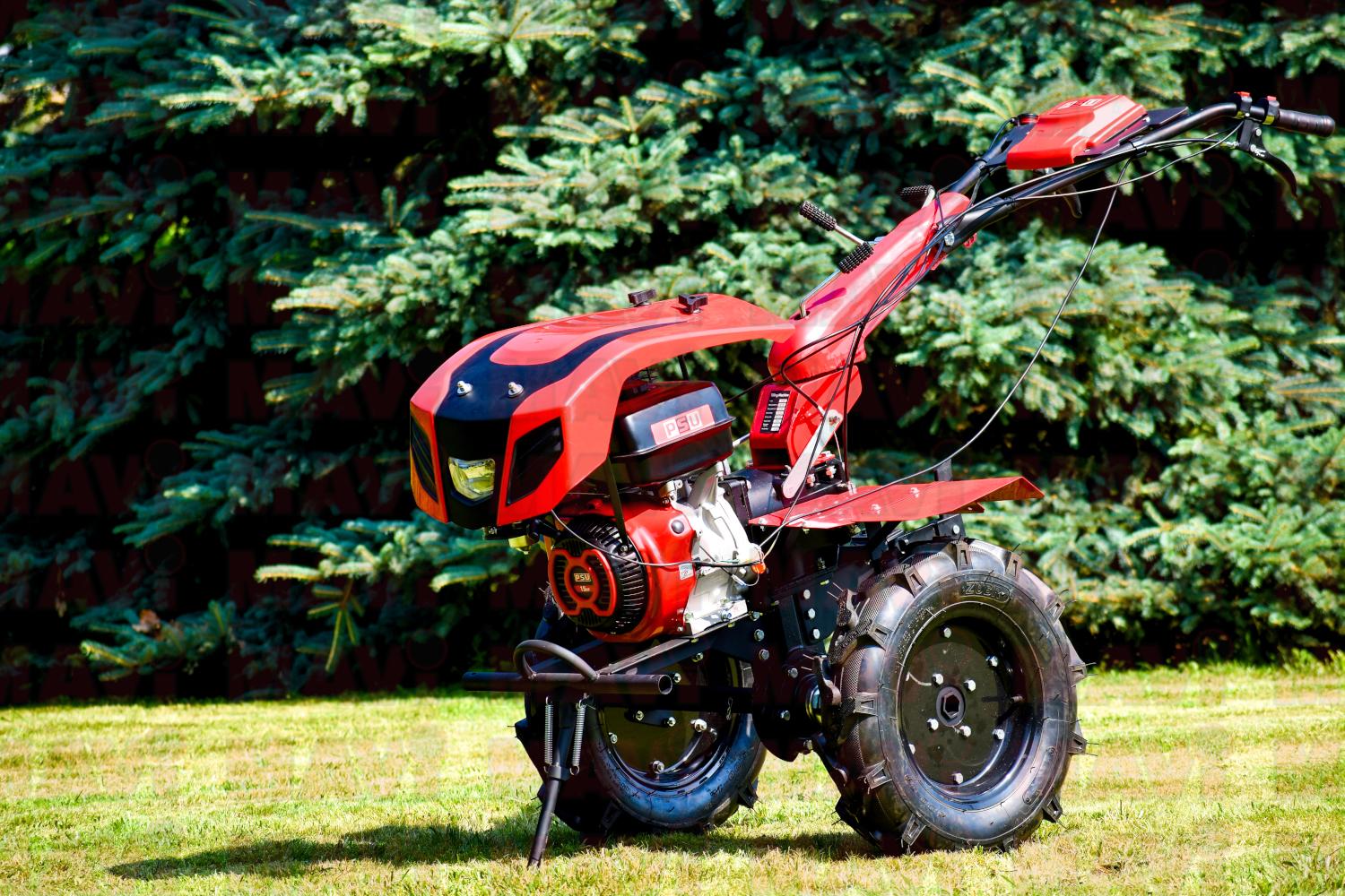 Motocultor PSU GT1350, 15 CP, 389 CC, 3 viteze, lățime 135 cm, motor pe benzină