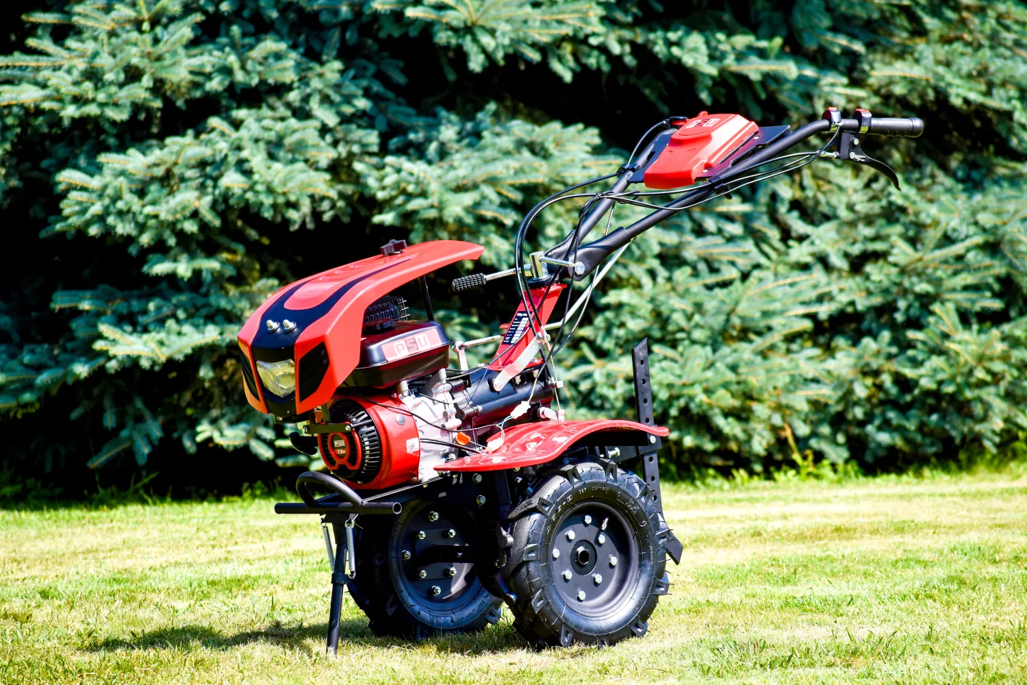 Motocultor PSU GT1000, 7.5 CP, 212 CC, 3 viteze, lățime 100 cm, motor pe benzină