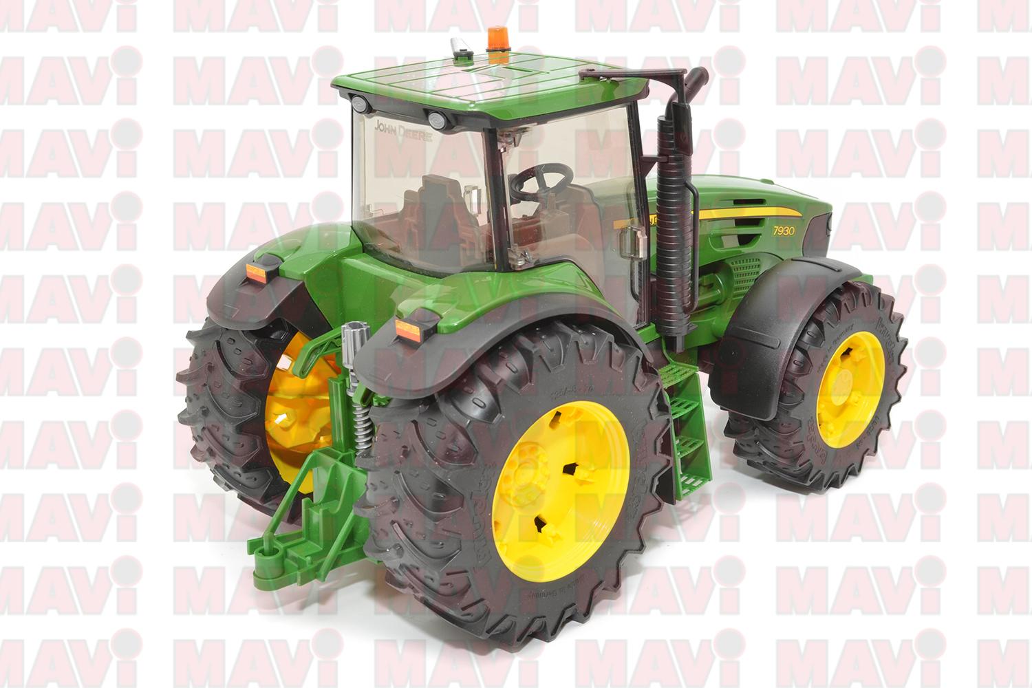 Jucarie Bruder, tractor John Deere 7930, 1:16, 375x175x205 mm # 03050