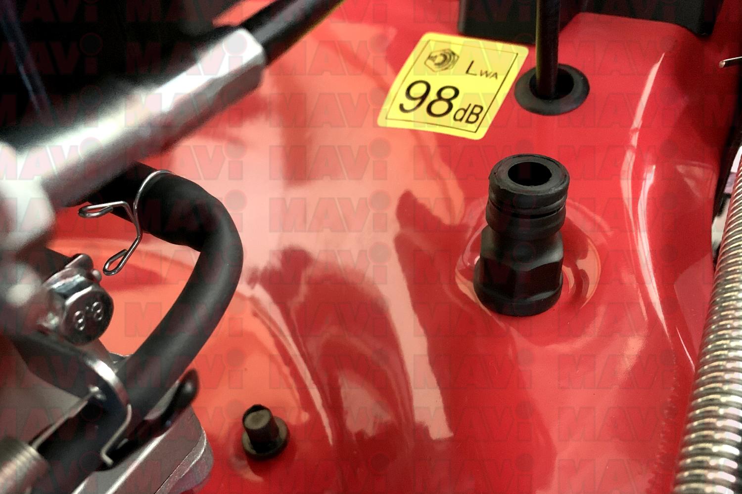 Mașină de tuns gazonul PSU #  KMQ460PN, 139 CC, 60 L, motor pe benzină