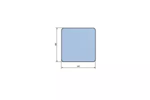 Geam Lateral Spate 660X660 Tip Nou Ifron