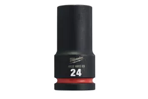 CHEIE TUBULARĂ DE IMPACT SHW 3/4 LUNGĂ 24 MM MILWAUKEE # 4932480383