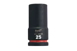 CHEIE TUBULARĂ DE IMPACT SHW 3/4 LUNGĂ 25 MM MILWAUKEE # 4932480384