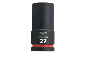 CHEIE TUBULARĂ DE IMPACT SHW 3/4 LUNGĂ 27 MM MILWAUKEE # 4932480386