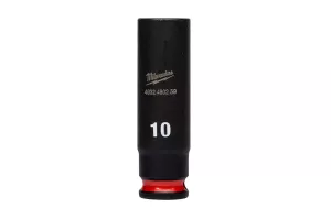 CHEIE TUBULARĂ DE IMPACT SHW 1/4 LUNGĂ 10 MM MILWAUKEE # 4932480259