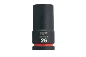 CHEIE TUBULARĂ DE IMPACT SHW 3/4 LUNGĂ 26 MM MILWAUKEE # 4932480385
