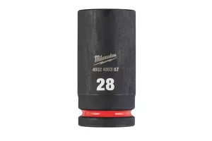 CHEIE TUBULARĂ DE IMPACT SHW 3/4 LUNGĂ 28 MM MILWAUKEE # 4932480387