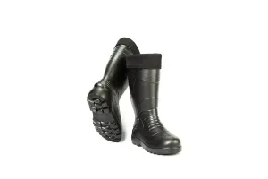 Cizme inalte de barbati, cu sosete, din material EVA, Wellingtons, negru # 064