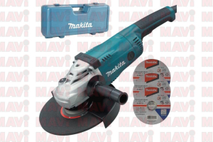 POLIZOR UNGHIULAR 230/2200W + 3 DISCURI MAKITA # GA9020KX1