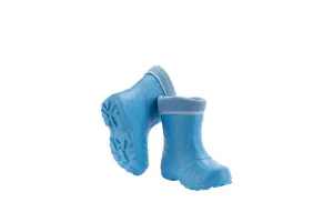 Cizme de copii, cu sosete, din material EVA, Wellingtons, albastru # 050 - MARIMEA 25