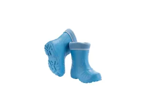 Cizme de copii, cu sosete, din material EVA, Wellingtons, albastru # 050