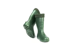 Cizme inalte de barbati, cu sosete, din material EVA, Wellingtons, verde # 064 - MARIMEA 41