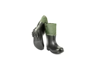 Cizme de barbati, cu snur, din material EVA, negru # 024K - MARIMEA 43