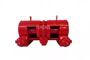 Troliu forestier cu 2 tamburi de platformă, tractor, IRUM # TA2AM