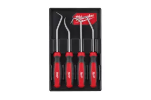 SET INSTRUMENTE CU CARLIG SI VARF ASCUTIT 4 BUC MILWAUKEE # 4932480568