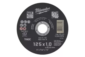 DISC DEBITARE SCS 125 X 1 MILWAUKEE # 4932479578