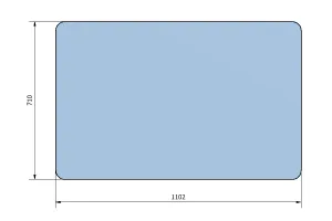 Geam Parbriz 1102X710 U650