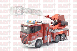 Jucarie Bruder, masina de pompieri Scania, 1:16, 590x200x265 mm # 03590