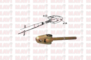 ARTICULATIE TIRANT CENTRAL YOKE 40X3 D.28-28 STANGA # ATRN28403G