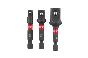 ADAPTOARE PENTRU CHEI TUBULARE SHOCKWAVE IMPACT DUTY 3BUC MILWAUKEE # 4932479228