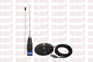 ANTENA RADIO CB MEGAWAT ML145 BLACK CU MAGNET ML145PL