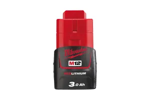ACUMULATOR M12 3.0 AH MILWAUKEE # M12B3 / 4932451388