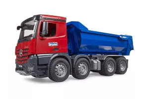 CAMION BASCULAT CU HALFPIPE MB AROCS BRUDER # 03621 / 11958587
