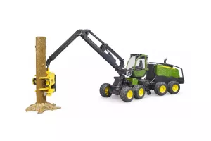 TRACTOR FORESTIER JOHN DEERE 1270G CU GRAIFER BRUDER # 02135