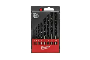 SET BURGHIE CU VARF DE CENTRARE / DIN 7487 8BUC MILWAUKEE # 4932352466