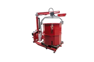 SISTEM DE AMBALAT LEMN DE FOC ELECTRIC CU DOI TAMBURI RECTANGULARI AMR # PAL100101 + PAL110001