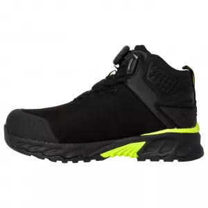 GHETE PROTECTIE MAGNI EVOLUTION MID BOA S7L HT NEGRU/LIME HELLY HANSEN # 78341