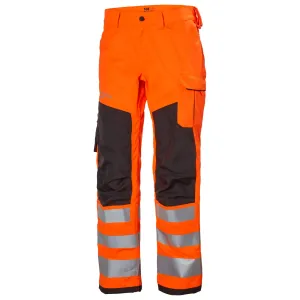 PANTALONI DE LUCRU REFLECTORIZANTI ALNA 2.0 WORK CL2 PORTOCALIU/NEGRU HELLY HANSEN # 77421