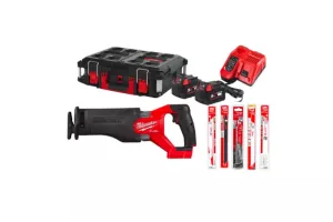 FIERASTRAU SABIE CU ACCESORII MILWAUKEE # M18FSZ100P-502P / 4933498242
