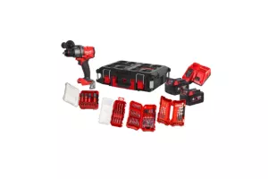 MASINA DE GAURIT/INSURUBAT CU ACCESORII SI CUTIE PACKOUT MILWAUKEE # M18FPD3100P-502P / 4933498240