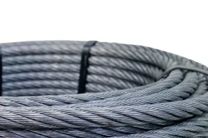 CABLU TRACTIUNE FI13 6X25 COMPACTAT GRIZZLY CU CARLIG - 70m