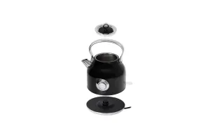 FIERBATOR ELECTRIC CU TERMOMETRU NEGRU ADLER # AD1346BLACK