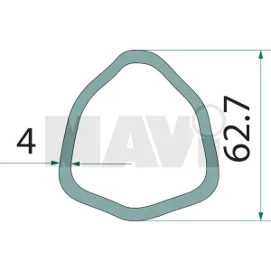 TEAVA CARDAN IN 3 62.7 MM/53.6MM/1M GR # 377377294 + 377377295