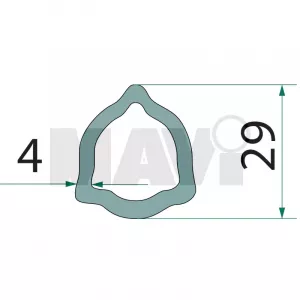TEAVA CARDAN IN 3 29MM/36.1MM/1M GR # 377377286 + 377377287
