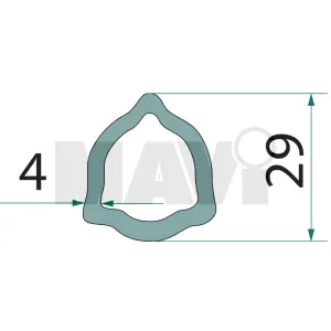 TEAVA CARDAN IN 3 29MM/36.1MM/1M GR # 377377286 + 377377287