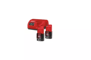 PACKET M12 ACUMULATOR-2BUC SI INCARCATOR MILWAUKEE # M12NRG-202 / 4933459209