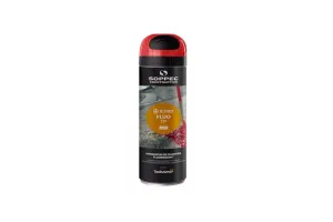 SPRAY CONSTRUCTII FLUO TP ROSU SOPPEC # 141513E