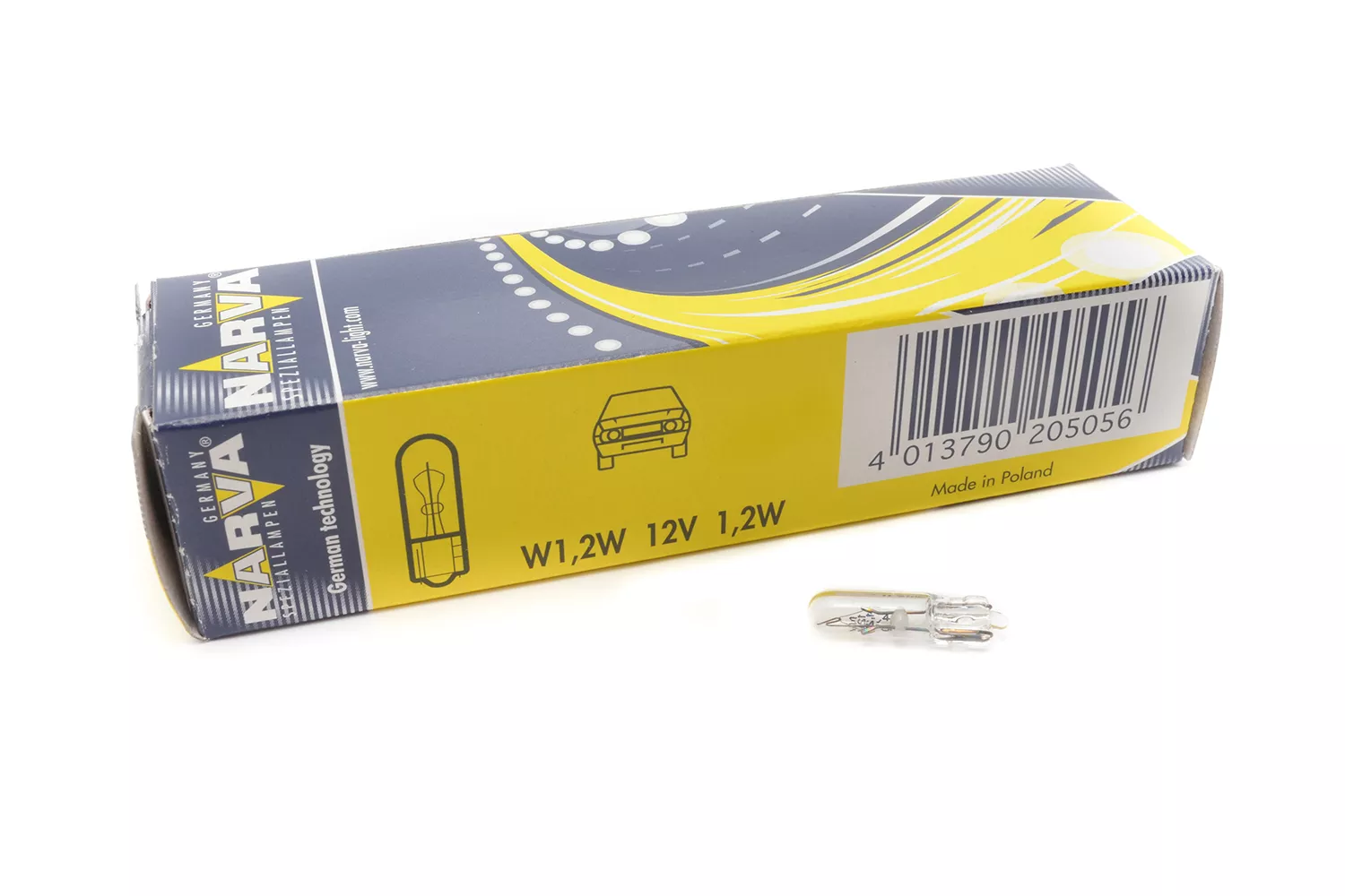 Bec Pozitie 12Vx1.2W Narva  # 17037 / 78181