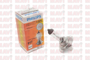 Bec Far H7 12Vx55W Vision Philips # 12972Prc1 / 78128