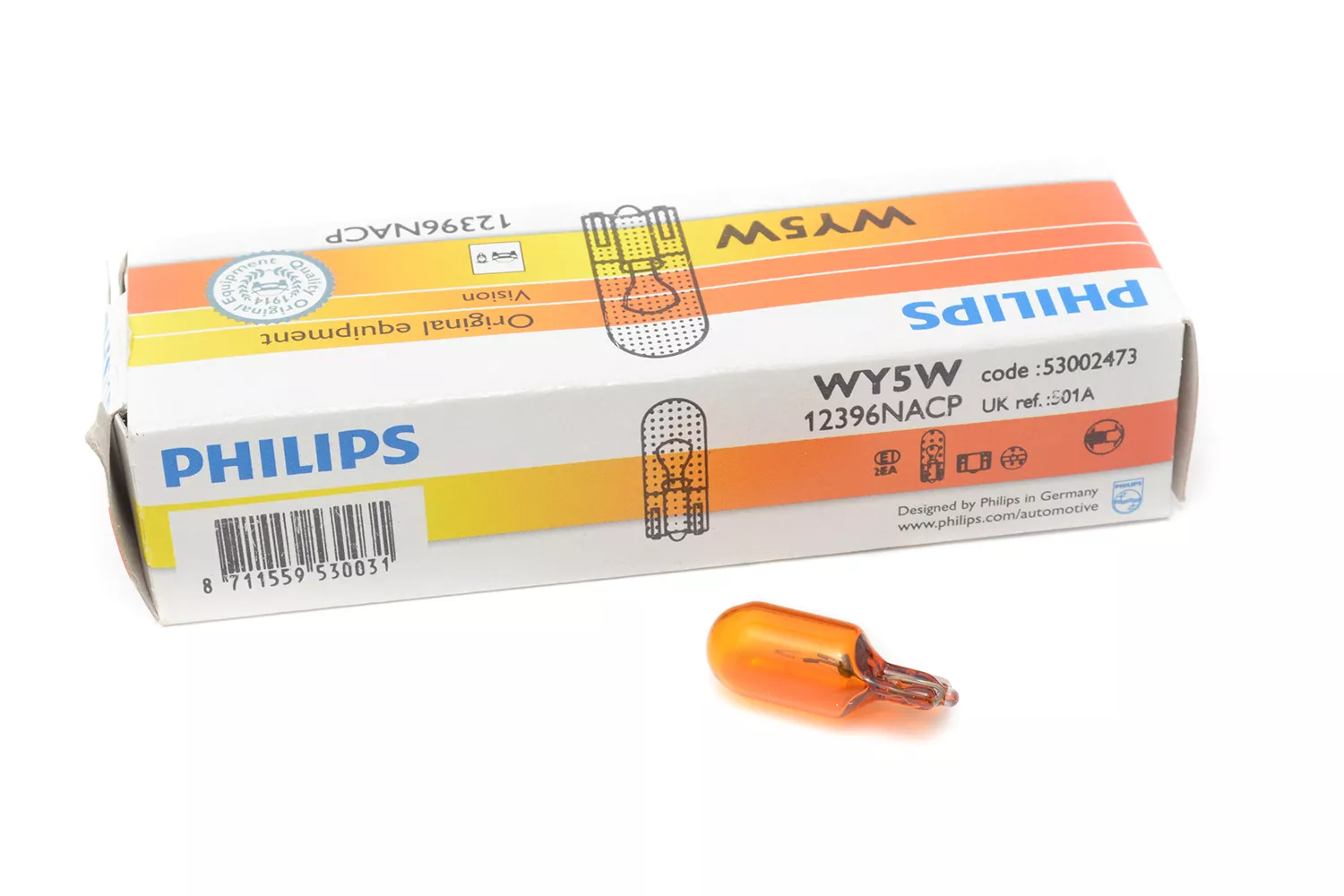 Bec Fara Soclu 12Vxwy5W Philips # 12396Cp