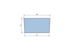 Geam Spate 560X1020 Fiat